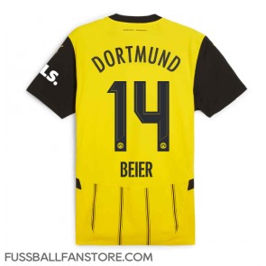 Borussia Dortmund Maximilian Beier #14 Replik Heimtrikot 2024-25 Kurzarm